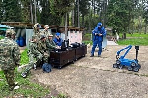 Участие АСФ Глазовского филиала в слете участников военно-патриотических клубов 2025