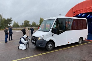 Тренировка по гражданской обороне на ЛАЭС 